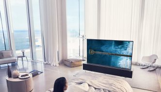 LG shows off its rollable OLED TV