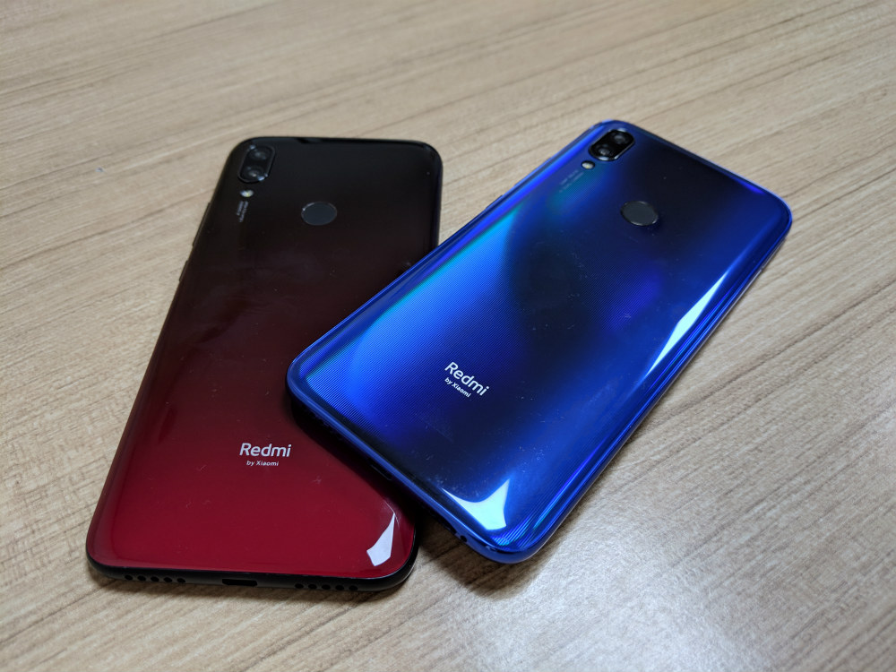 redmi 7 and redmi y3