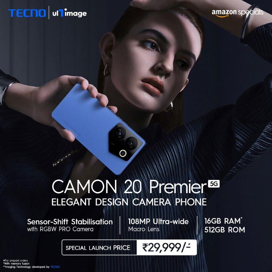 Tecno Unveils Camon 20 Premier 5g T3 India